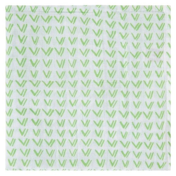 Malabar Baby 2 Pack Organic Muslin Swaddles Gift Set Poppyfield and Grass NEW - Picture 13 of 14